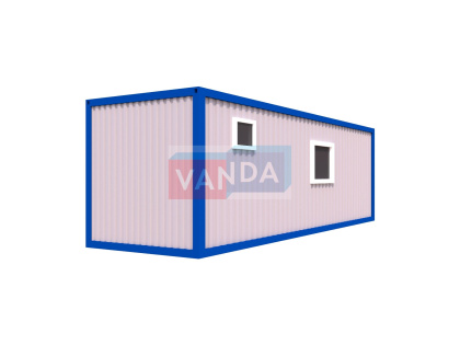 Офисный блок контейнер с окном № 9 (вариант 1)
